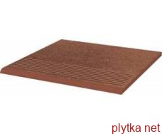 Клінкерна плитка TAURUS ROSA сходинка релєфна проста структурна  30x30x1,1 300x300x0 матова